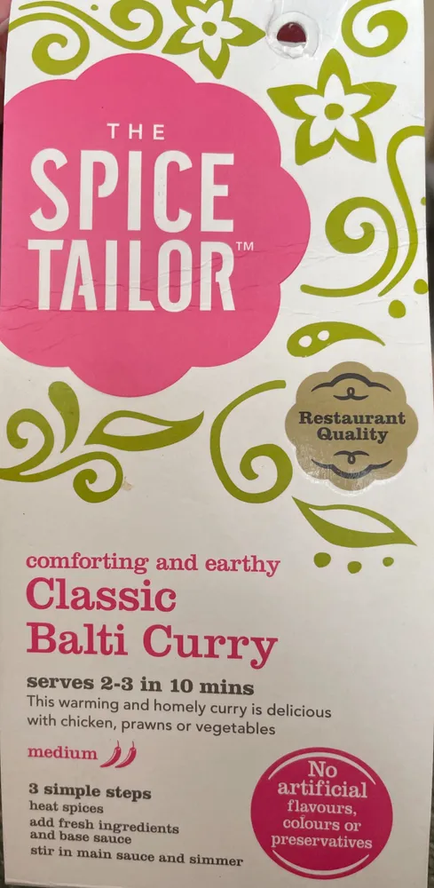 Classic Balti Curry