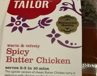 Spicy butter chicken