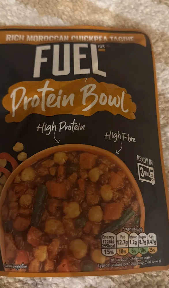 Rich Moroccan Chickpea Tagine Protein Bowl