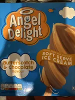 Butterscotch & Chocolate Flavour Soft Serve Ice Cream