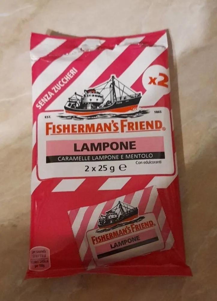 Caramelle gusto lampone e mentolo