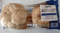 Large Seeded Burger Buns