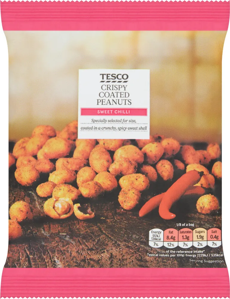 CRISPY COATED PEANUTS SWEET CHILLI