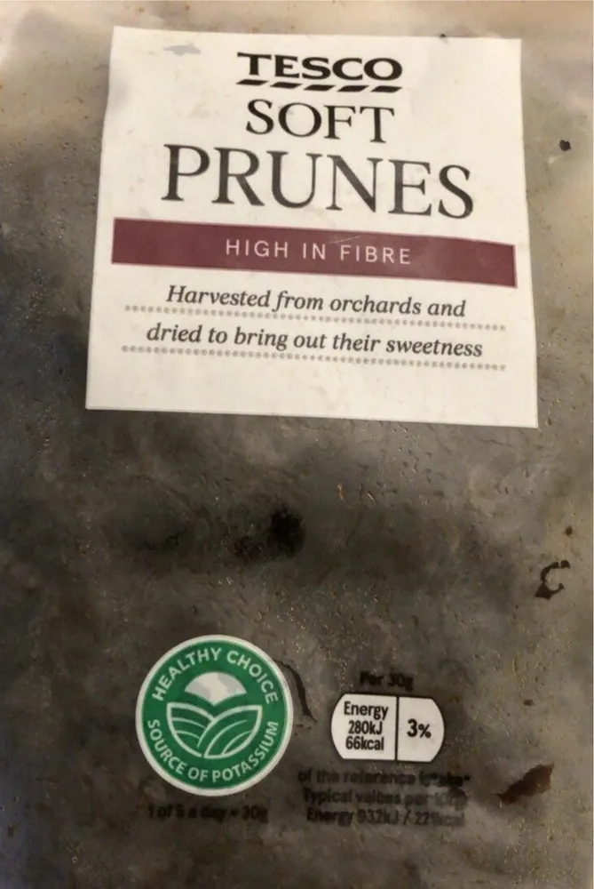 Pitted prunes