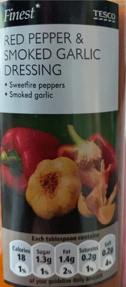 Red Pepper & Smoked Garlic Dressing