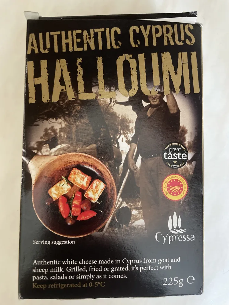 Authentic cyprus halloumi