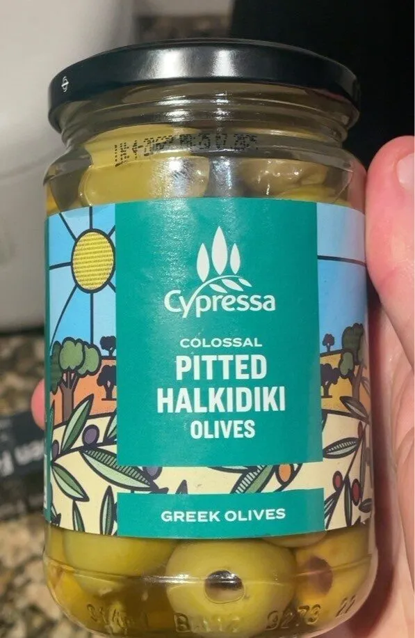 Pitted halkiditi olives