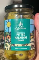 Pitted halkiditi olives