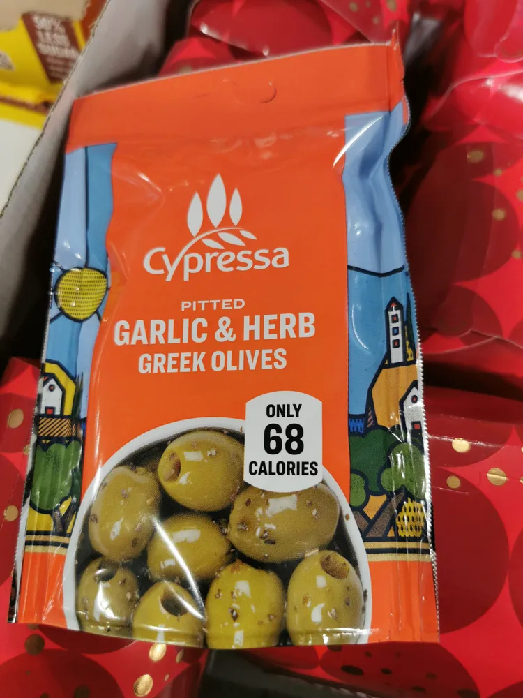 GARLIC & WERD Cypressa PITTED GARLIC & HERB GREEK