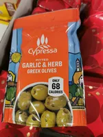 GARLIC & WERD Cypressa PITTED GARLIC & HERB GREEK