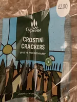 Crackers With Sea Salt And Rosemary