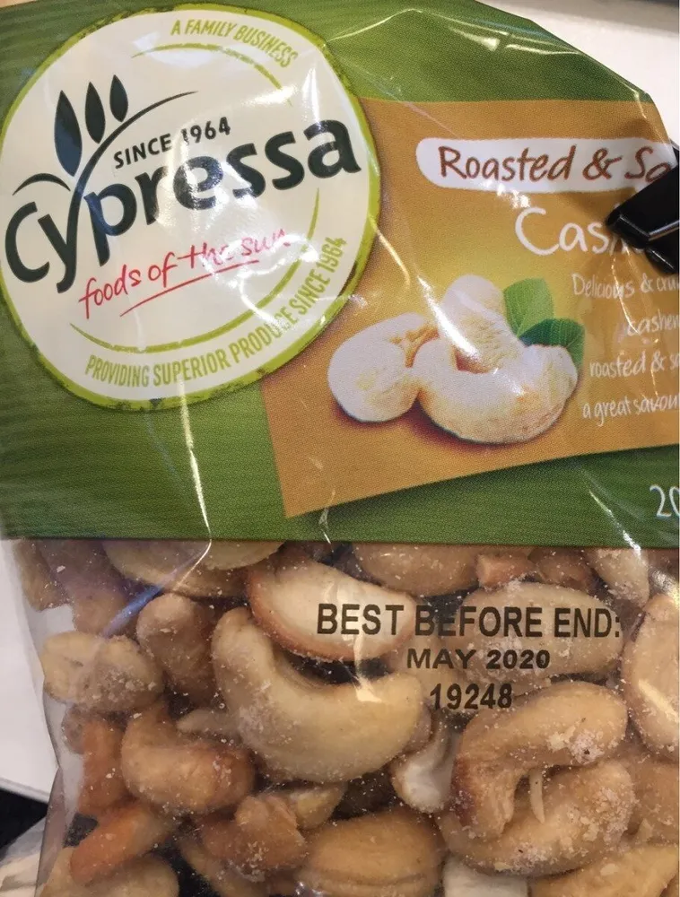 Roasted Salted Cashews
