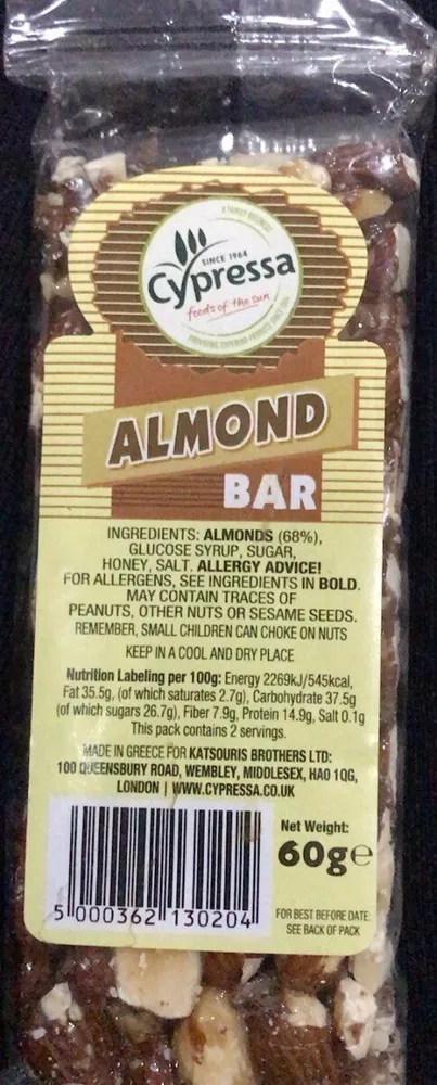 Almond bar