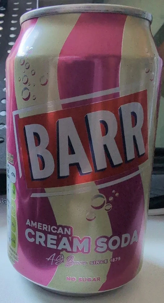 American Cream Soda Can