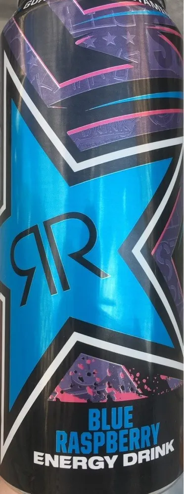 energy drink blue raspberry