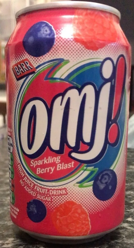 Omj sparkling berry blast