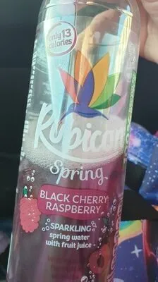 Black Cherry Raspberry Sparkling Spring Water