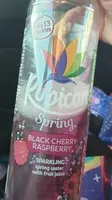 Black Cherry Raspberry Sparkling Spring Water
