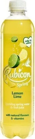 Spring Lemon Lime Flavoured Sparkling Spring Water