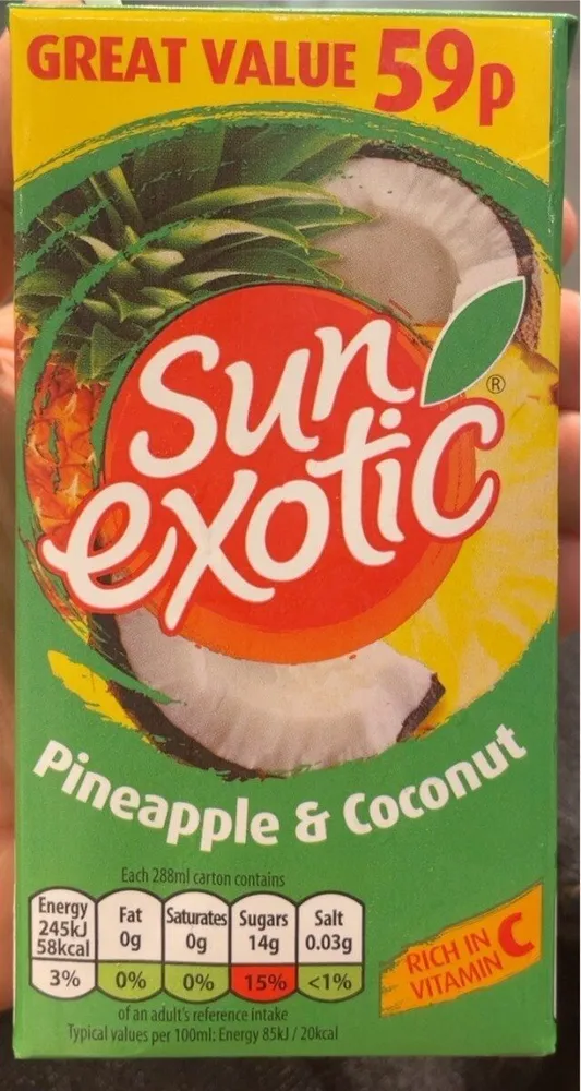 Pineapple & Coconut Juice