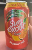 sparkling tropical fruit