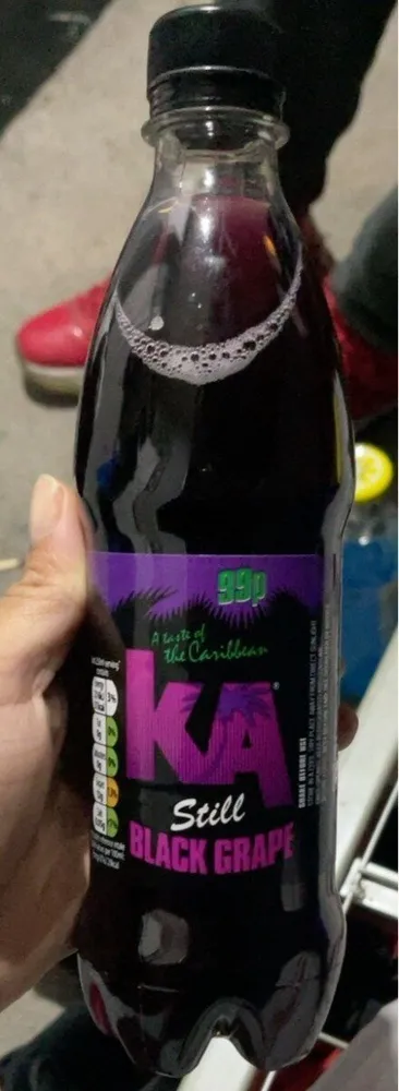 Still black grape