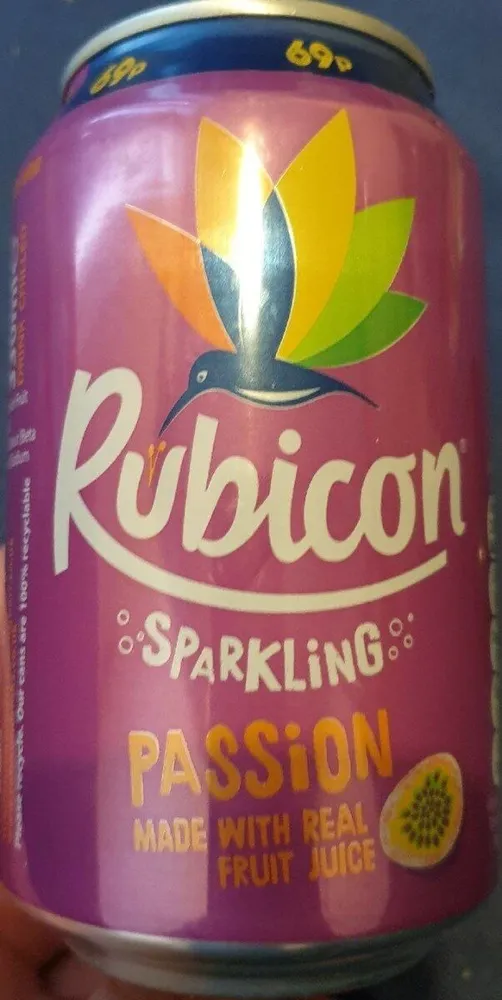 Sparkling passion fruit
