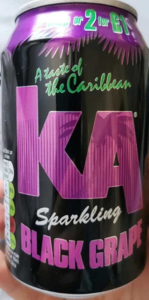 KA sparkling black grape