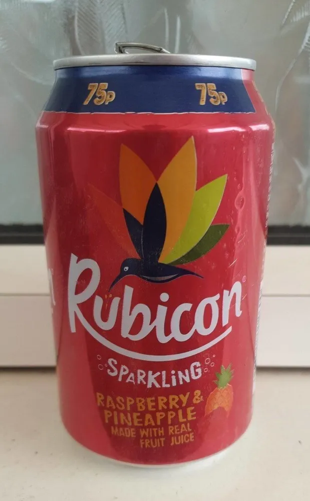 Raspberry and pineapple