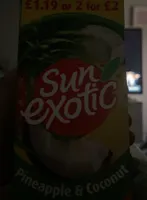 Pineapple and coconut