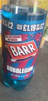 Bubblegum fizzy drink