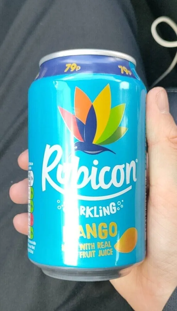 Rubicon sparkling mango