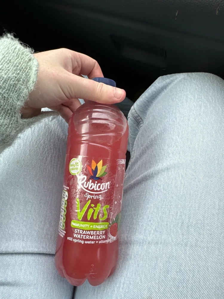only 15 calories Rubicon Spring Vits IMMUNITY+ ENE