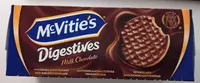 Digestive galletas con chocolate con leche