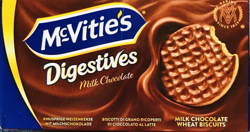 Digestives milk chocolate
