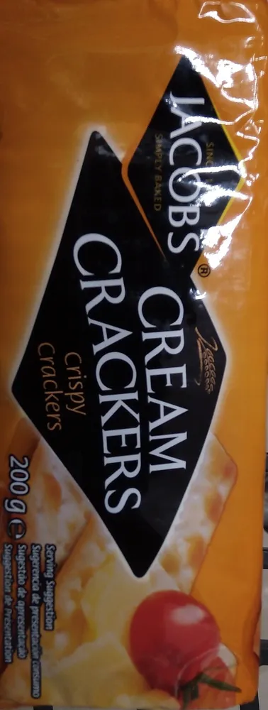 Cream Crackers Crispy Crackers