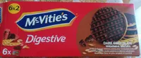 Digestive Dark Chocolate Wheaten Biscuits