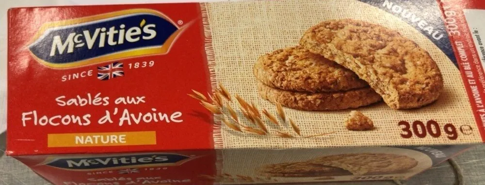 Sablés aux flocons d’avoine