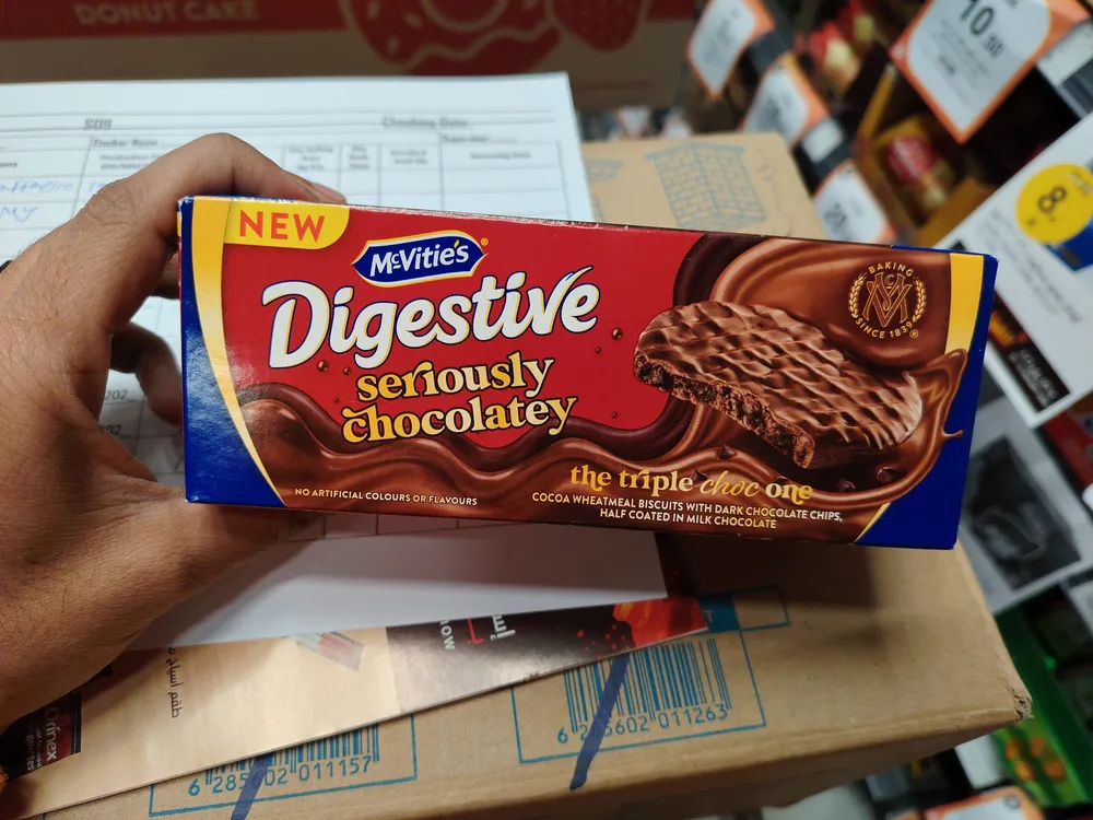 DIGESTIVE SERIOUSLY CHOCOLATEY BISCUITS MCVITIE'S