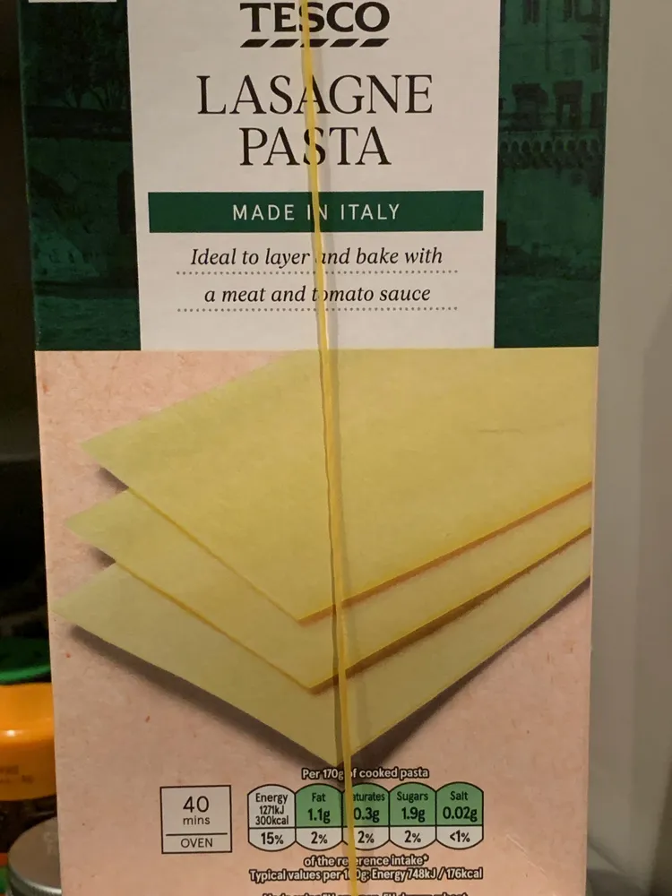 Lasagne Pasta