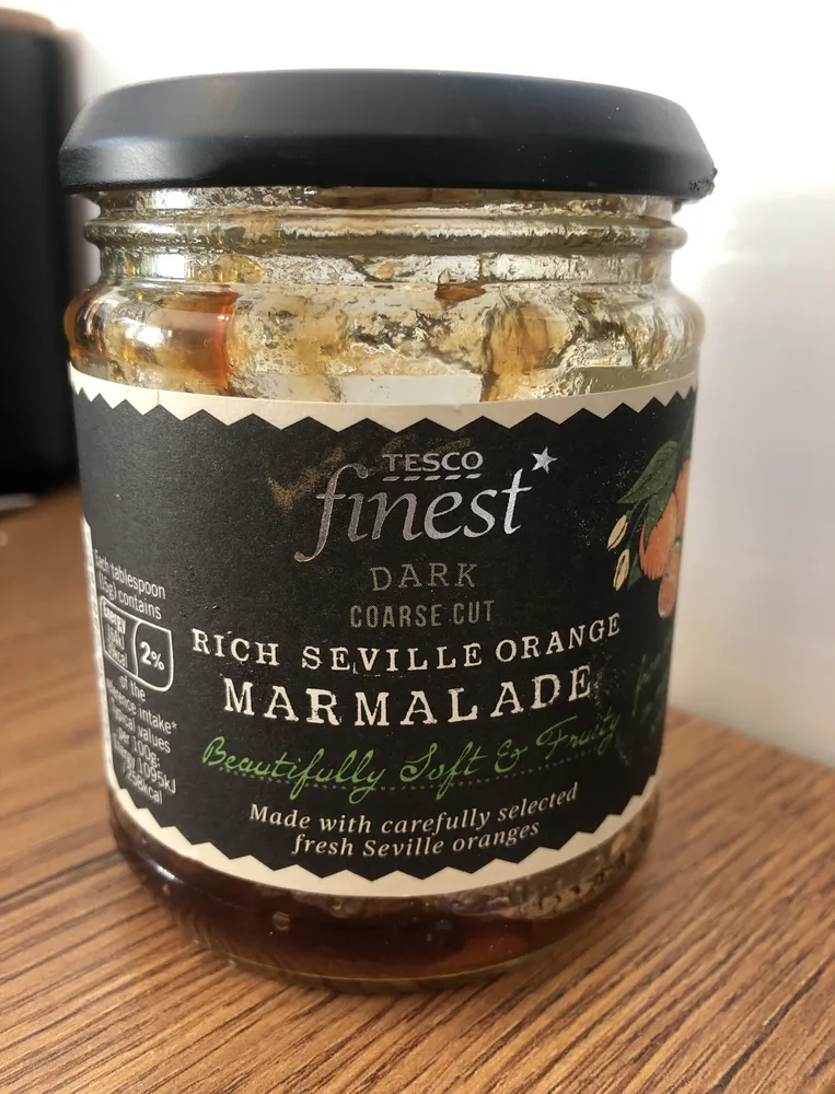 Tesco Finest Seville Dark Orange Marmalade 340G