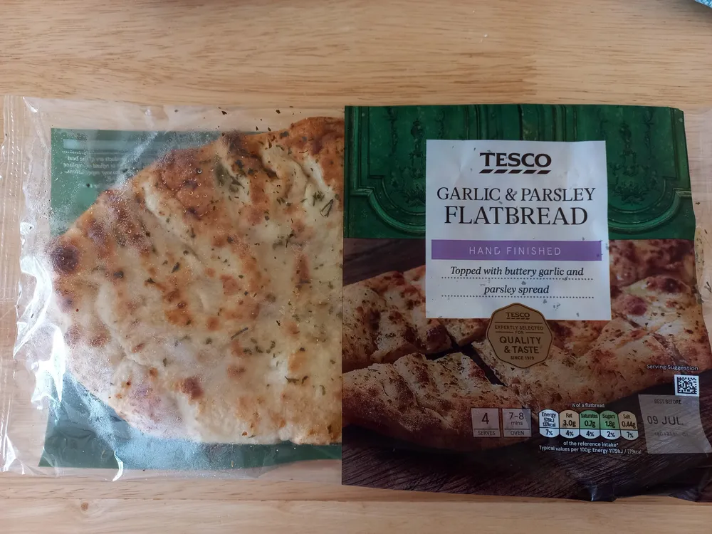 Garlic & Parsley Flatbread