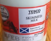 SKIMMED 0.1% FAT WEST COUNTRY MILK