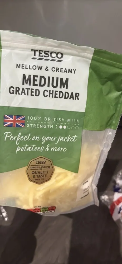 MEDIUM GRATED CHEDDAR