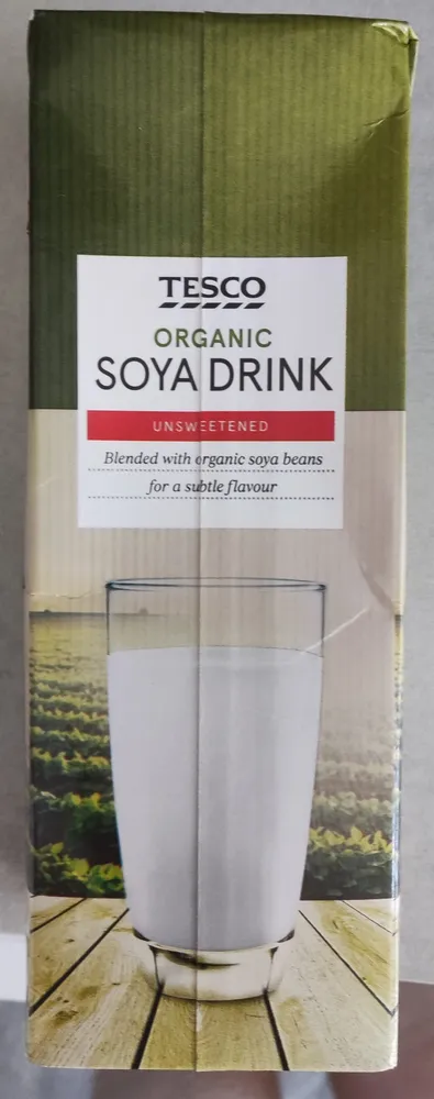Unsweetened soya