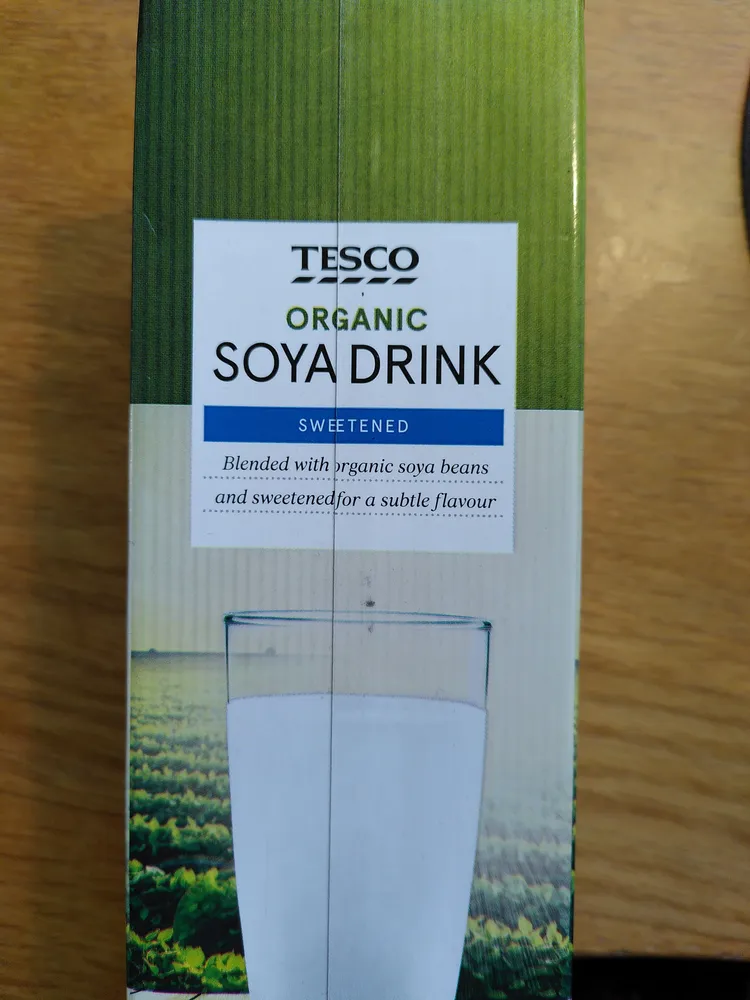 Tesco Organic Soya Drink