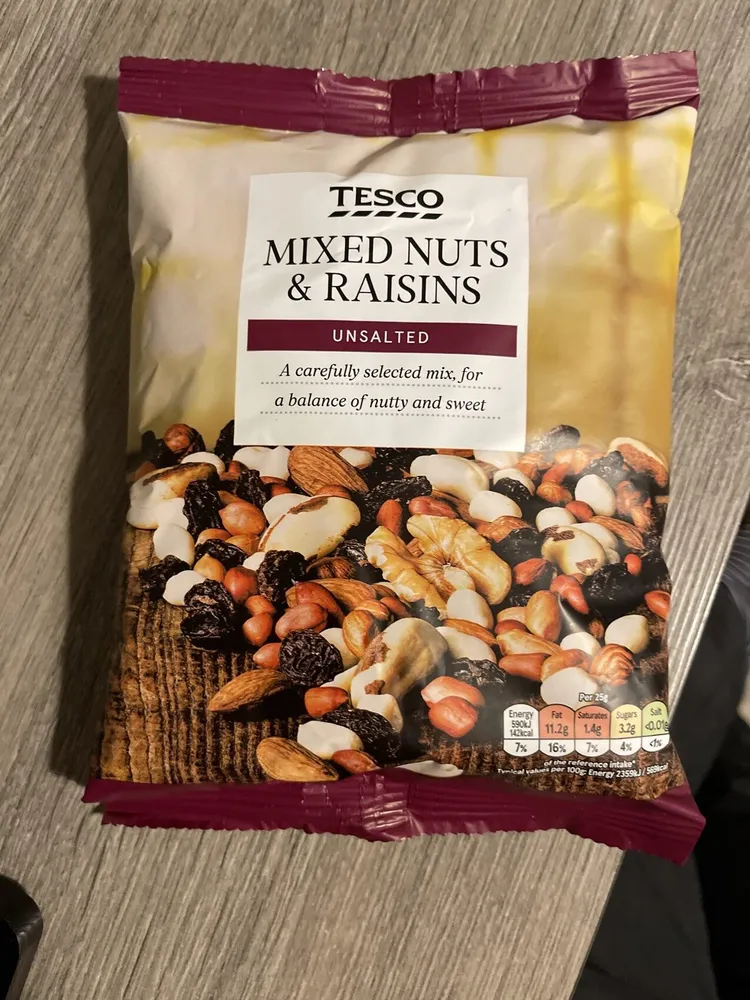 Mixed Nuts and Raisins
