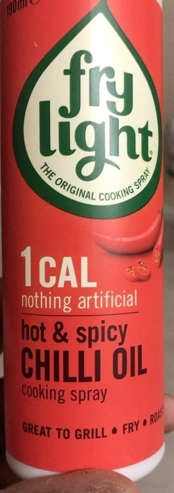 Chill oil cooking spray
