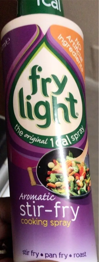 Aromatic stir fry cooking spray
