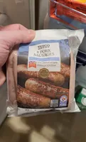 Pork sausages